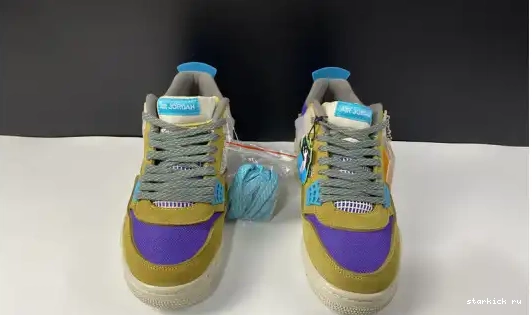 Union 4 DJ5718-300 Desert Anniversary Air SP Jordan Moss DJ5718-300 30th Retro 0614